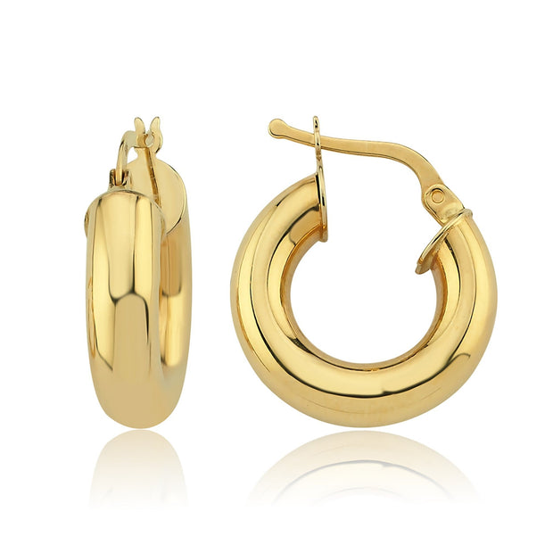 Mini Bold Bombe Hoop Earrings