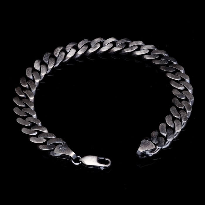 Men’s Sterling Silver Gourmet Bracelet