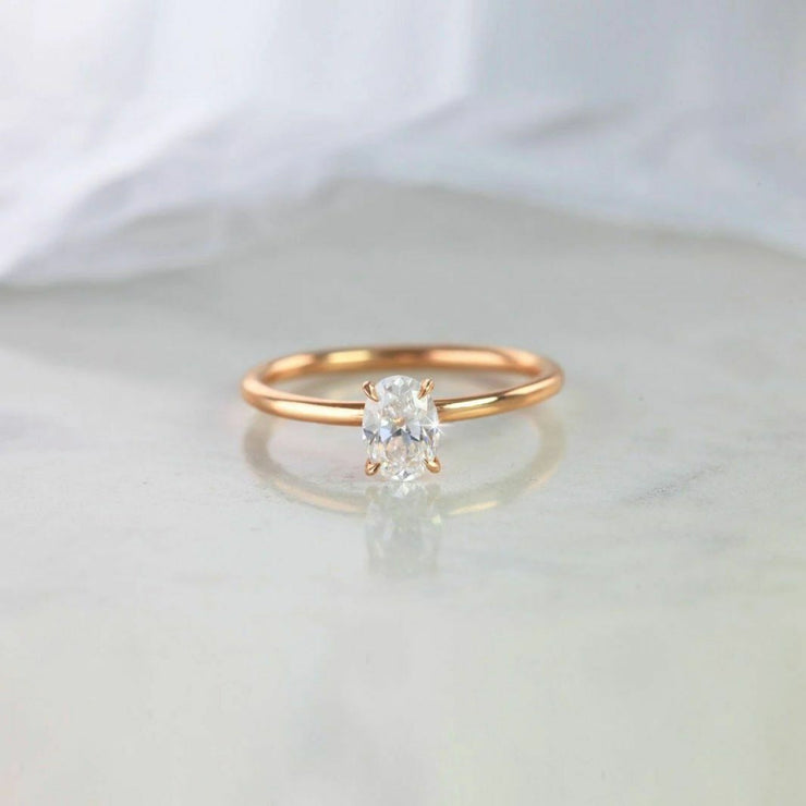 diamond ring, 0.90 ct. diamond ring, 0.90 ct. oval diamond solitaire ring