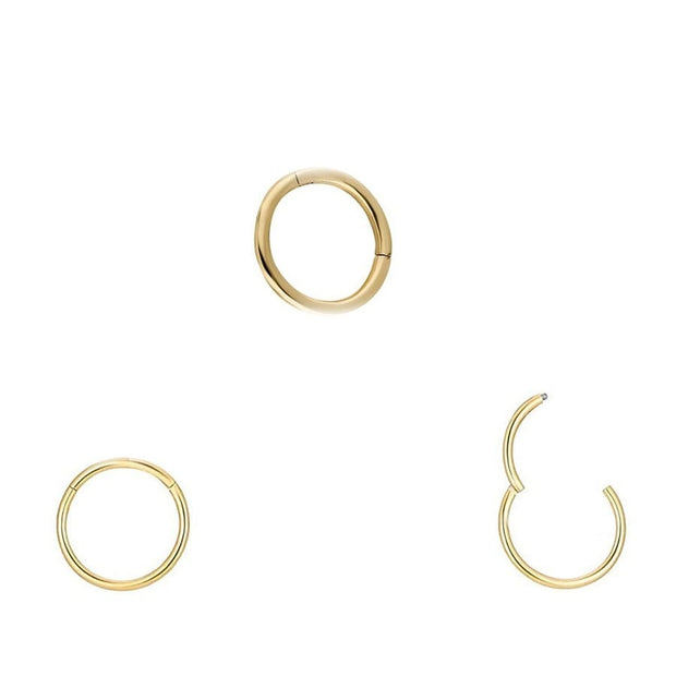 14k Gold Snake Helix Piercing