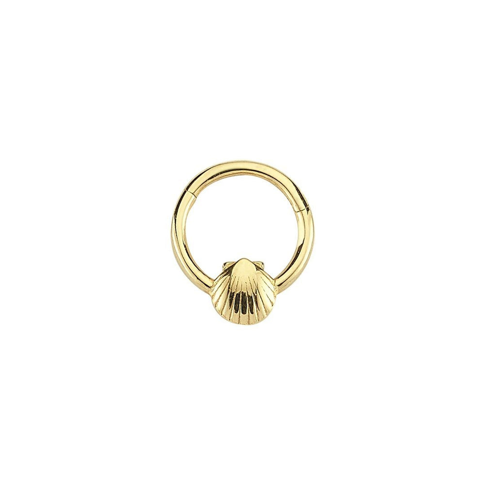 14k Gold Oyster Helix Piercing