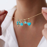 14k Gold Heart Necklace