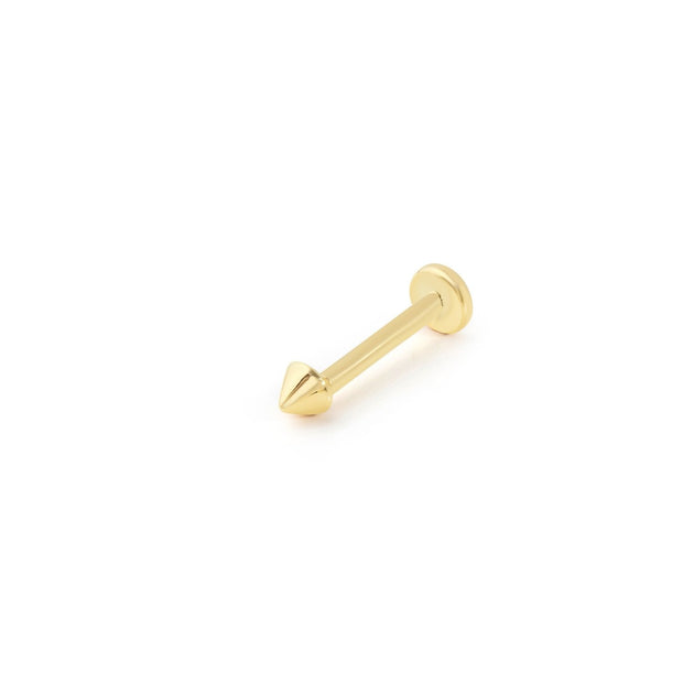 14k Gold Arrow Model Thin Tragus Piercing