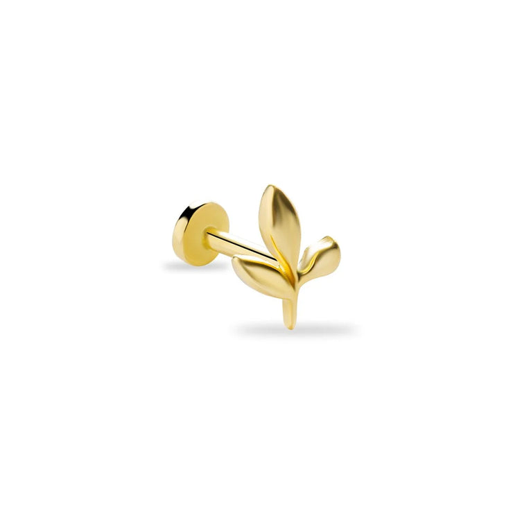 14k Gold Branch Tragus