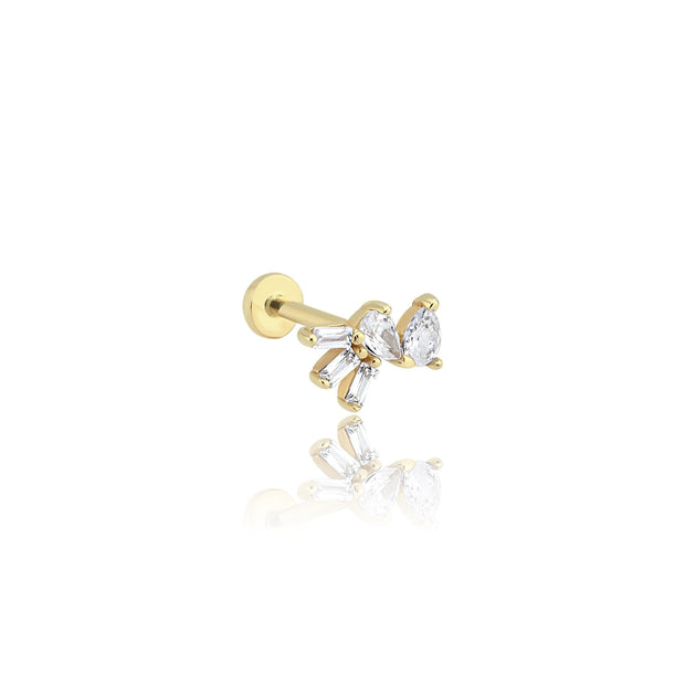 14k Gold Stony Tragus