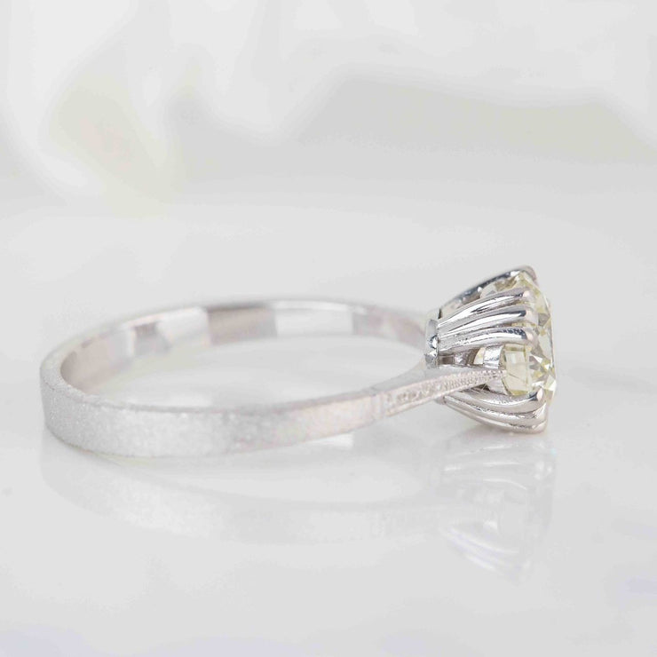 diamond ring, 1.00 ct. diamond ring, 1.00 ct. vintage diamond ring