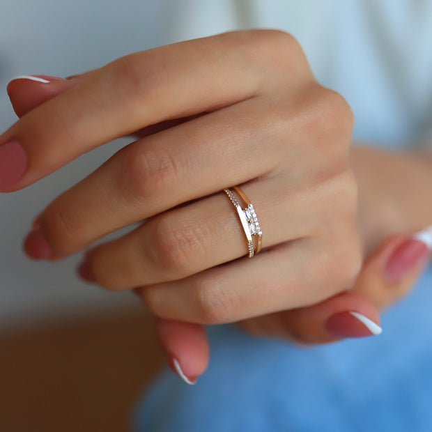 14k gold rings, 14k gold minimalist rings, minimalist rings, gold rings, gold minimalist rings