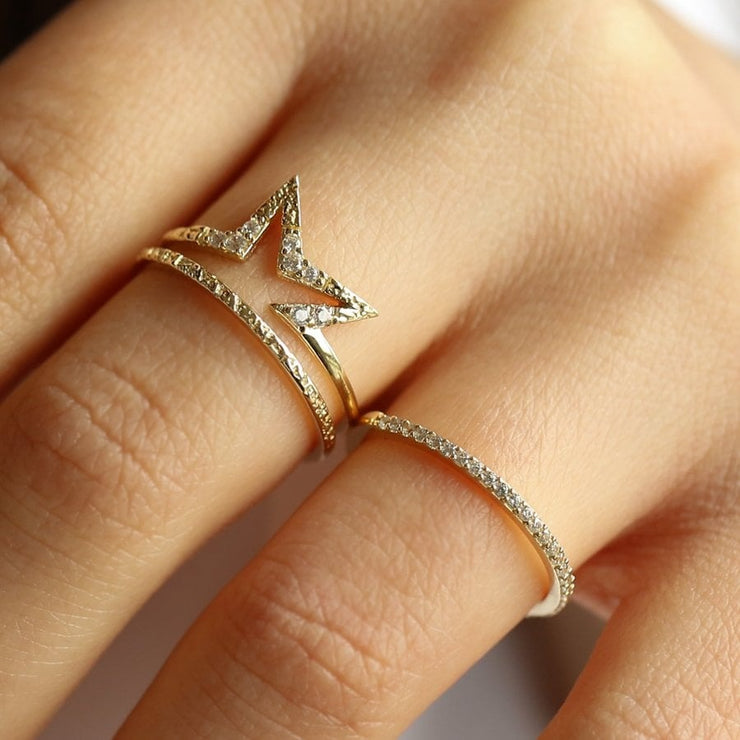 14k gold rings, 14k gold minimalist rings, minimalist rings, gold rings, gold minimalist rings