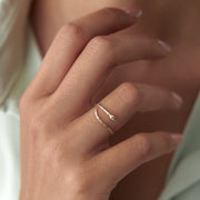 14k gold rings, 14k gold minimalist rings, minimalist rings, gold rings, gold minimalist rings