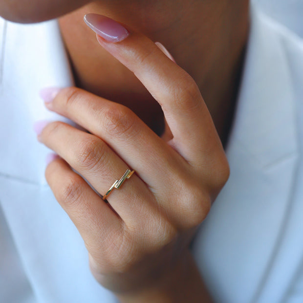 14k gold rings, 14k gold minimalist rings, minimalist rings, gold rings, gold minimalist rings