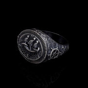 Men’s Sterling Silver Sailor Ring