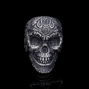 Men’s Sterling Silver Unique Skull Ring