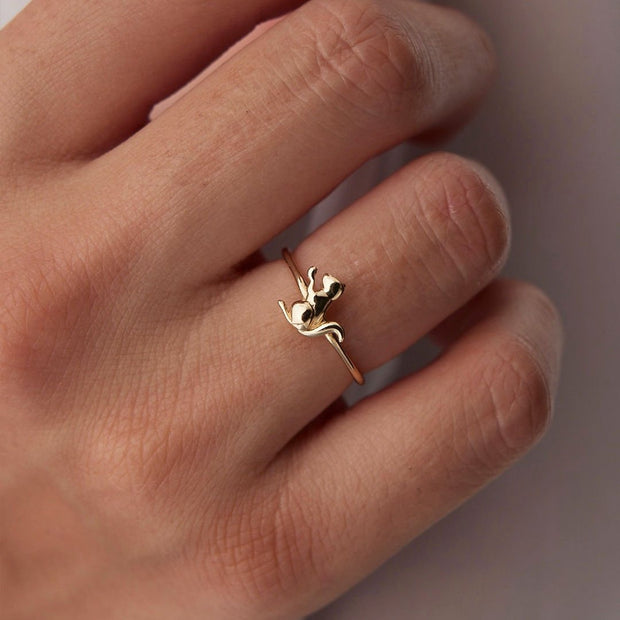 14k gold rings, 14k gold minimalist rings, minimalist rings, gold rings, gold minimalist rings