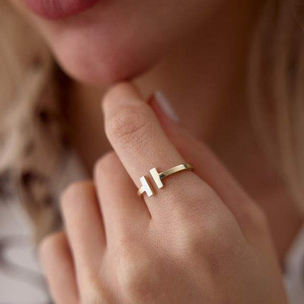 14k gold rings, 14k gold minimalist rings, minimalist rings, gold rings, gold minimalist rings