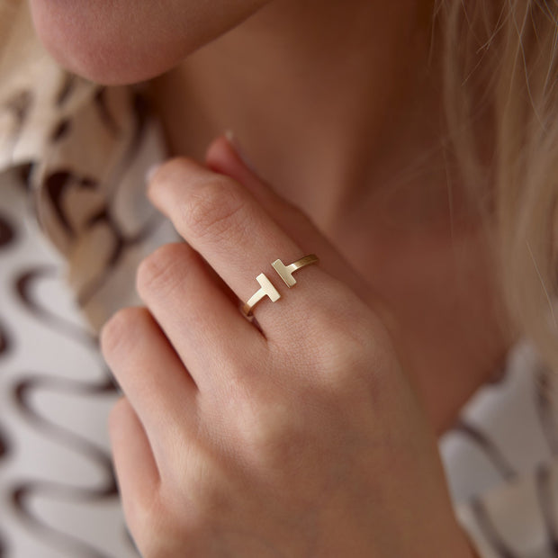 14k gold rings, 14k gold minimalist rings, minimalist rings, gold rings, gold minimalist rings