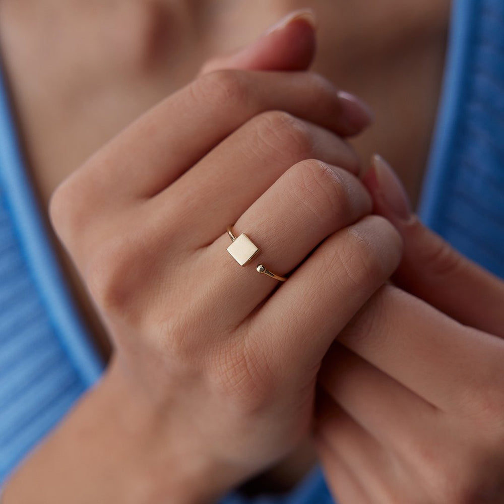 14k gold rings, 14k gold minimalist rings, minimalist rings, gold rings, gold minimalist rings