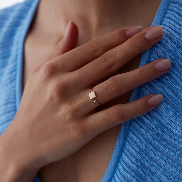 14k gold rings, 14k gold minimalist rings, minimalist rings, gold rings, gold minimalist rings