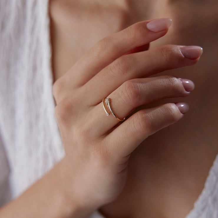 14k gold rings, 14k gold minimalist rings, minimalist rings, gold rings, gold minimalist rings