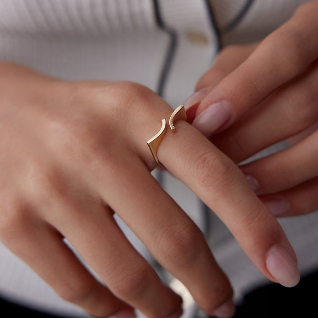 14k gold rings, 14k gold minimalist rings, minimalist rings, gold rings, gold minimalist rings