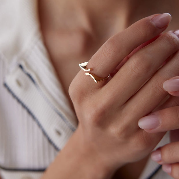 14k gold rings, 14k gold minimalist rings, minimalist rings, gold rings, gold minimalist rings