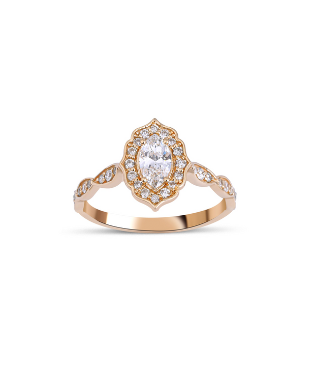 Hera Solitaire Diamond Ring