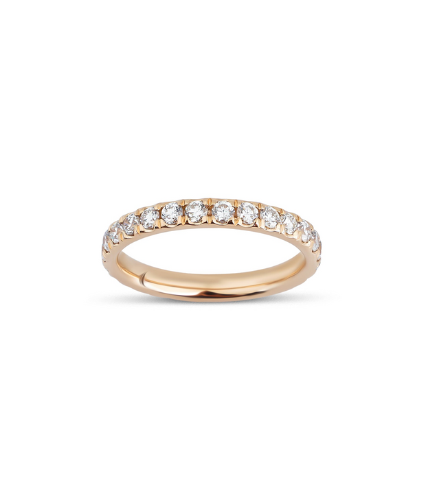 Eternity Wedding Band with Diamonds